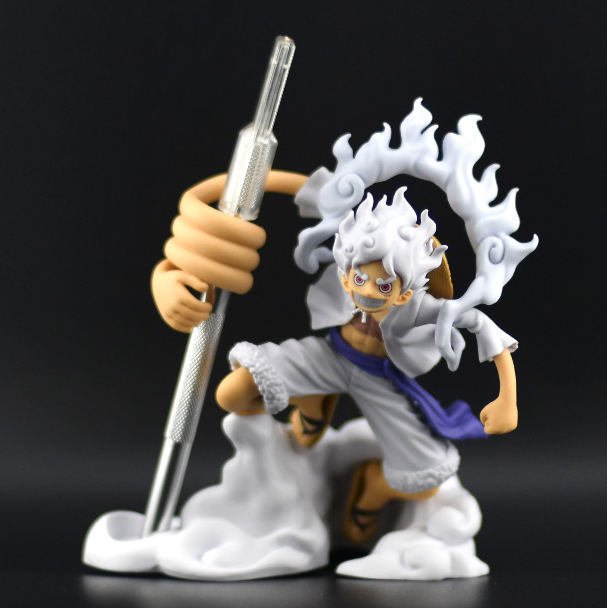 luffy gear 5th figure One Piece Fig Life! Monkey D. Luffy Gear 5 figure – Collectors Universe and Anime Inc