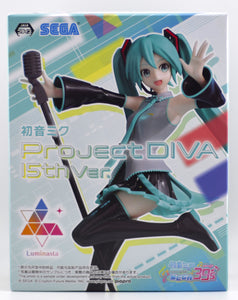 Hatsune Miku Project Diva 15th Ver Luminasta figure