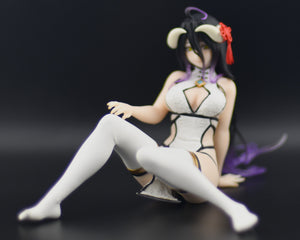 Overlord Desktop Cute Chinese Dress Albedo figure