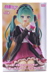 Hatsune Miku Autumn Date (Pink ver) noodle stopper figure