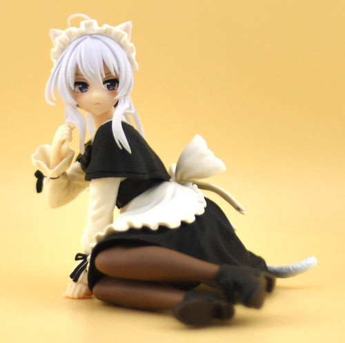 Wandering Witch: The Journey of Elaina Desktop Cute Elaina Cat Maid figure