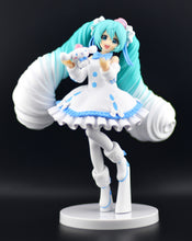 Load image into Gallery viewer, Hatsune Miku X Cinnamoroll Luminasta White Dress figure