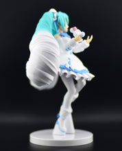 Load image into Gallery viewer, Hatsune Miku X Cinnamoroll Luminasta White Dress figure