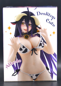 Overlord Desktop Cute Albedo Cow Print Swimsuit figure