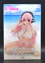 Load image into Gallery viewer, Super Sonico White Bikini noodle stopper figure