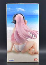 Load image into Gallery viewer, Super Sonico White Bikini noodle stopper figure