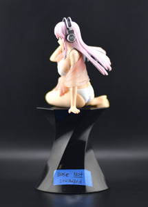 Super Sonico White Bikini noodle stopper figure