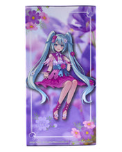 Load image into Gallery viewer, Hatsune Miku Flower Fairy Cosmos Purple noodle stopper figure