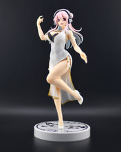 Load image into Gallery viewer, Super Sonico Trio-Try-iT White China Dress figure