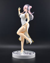 Load image into Gallery viewer, Super Sonico Trio-Try-iT White China Dress figure