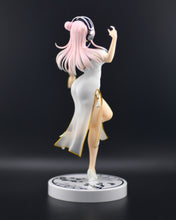Load image into Gallery viewer, Super Sonico Trio-Try-iT White China Dress figure
