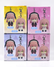 Load image into Gallery viewer, Blue Archive Make-Up Work Club Keychain figures (Hifumi, Azusa, Hanako, Koharu)