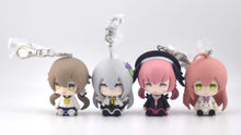 Load image into Gallery viewer, Blue Archive Make-Up Work Club Keychain figures (Hifumi, Azusa, Hanako, Koharu)