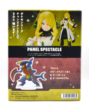 Load image into Gallery viewer, Pokemon Masters EX PANEL SPECTACLE Banpresto Cynthia and Mega Garchomp figure