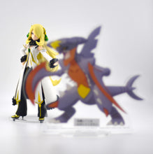 Load image into Gallery viewer, Pokemon Masters EX PANEL SPECTACLE Banpresto Cynthia and Mega Garchomp figure