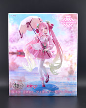 Load image into Gallery viewer, Hatsune Miku AMP+ Sakura Miku Sakura dress figure